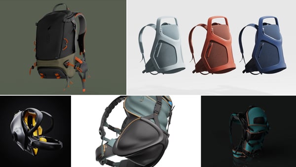 gravity-sketch-keyshot-backpack-design-challenge-finalist-collage-600