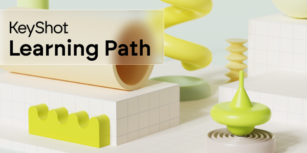 KeyShot Learning Path graphic