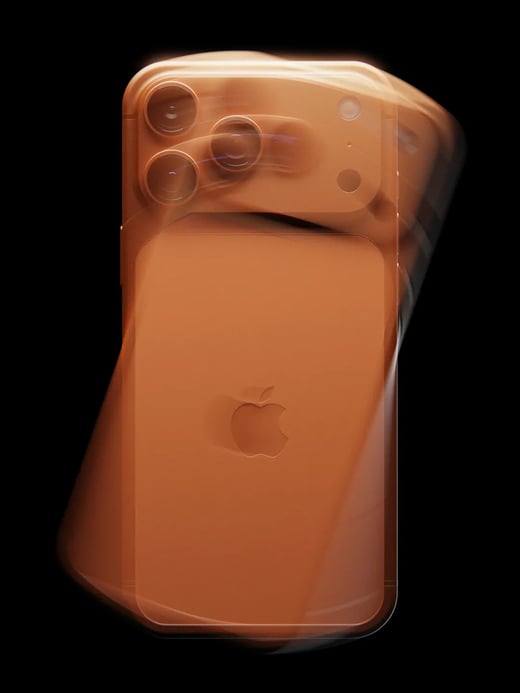 Spinning iPhone 17